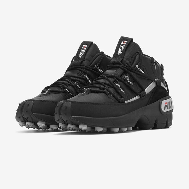 斐乐(FILA)男鞋 官方正品  户外旅游 登山徒步鞋男  42码